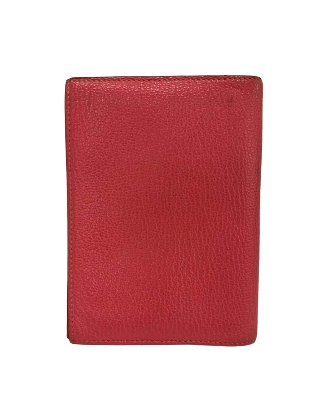 Hermes Notebook Agenda GM Rose Azale Orange Poppy Bicolor